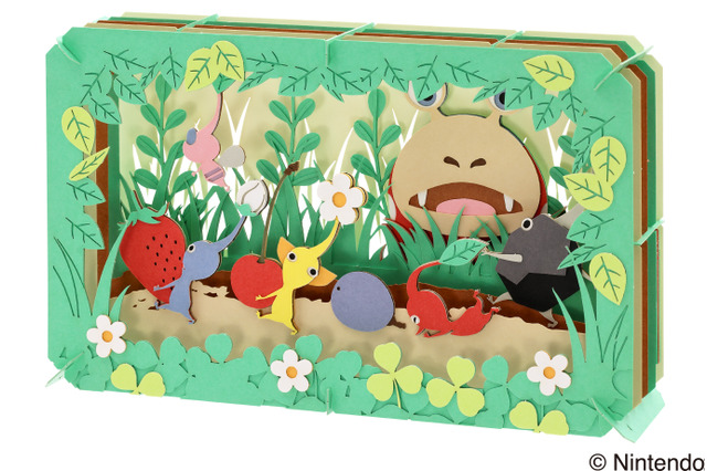 ピクミンたちの日常！「ペーパーシアター ピクミン」予約受付開始―草むらの陰にはおなじみのアイツも 画像