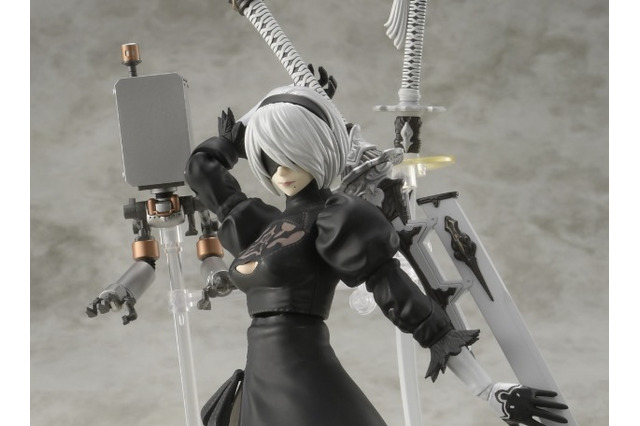 チラ見え太もも…!『ニーア オートマタ』2Bがプラモデル化―制作・製造はコトブキヤが担当 画像
