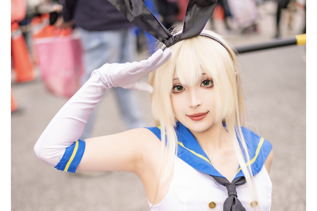 【コスプレ】『艦これ』島風がめちゃ可愛い！ウサ耳、セーラー服、ミニスカは世代を跨ぐ人気っぷり【写真9枚】 画像