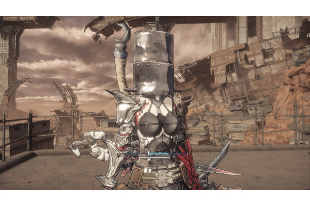 『AI LIMIT 無限機兵』“美少女+鉄バケツ”が衝撃的過ぎる…！メイドにポニテ、三度笠で、荒廃した世界を乗り越えろ【フォトレポ】 画像