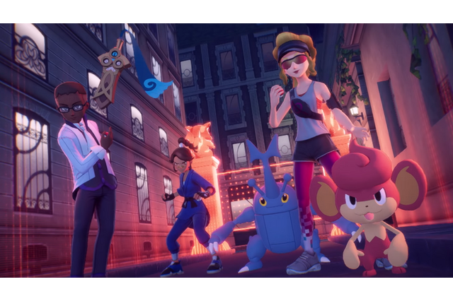 トレーナーたちが夜な夜なポケモンバトル！『ポケモンレジェンズZ-A』最新映像が公開【Nintendo Direct 2025.3.27】 画像