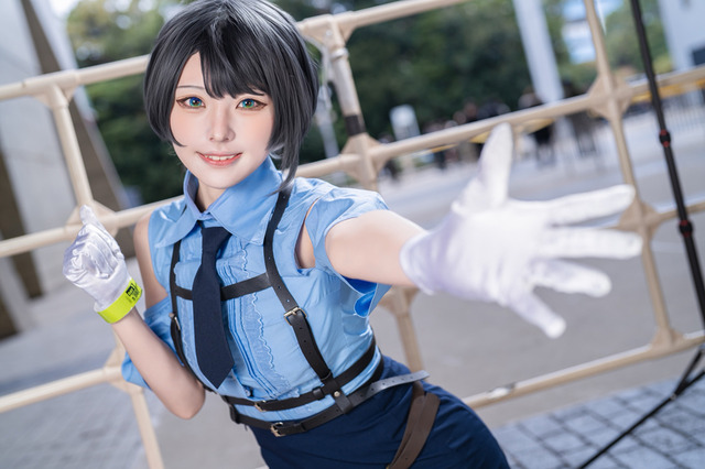 【コスプレ】“スバル”が大好き!元気いっぱいな美女レイヤーが「EXPO」でポリス&カラーライズ衣装を披露【写真13枚】 画像