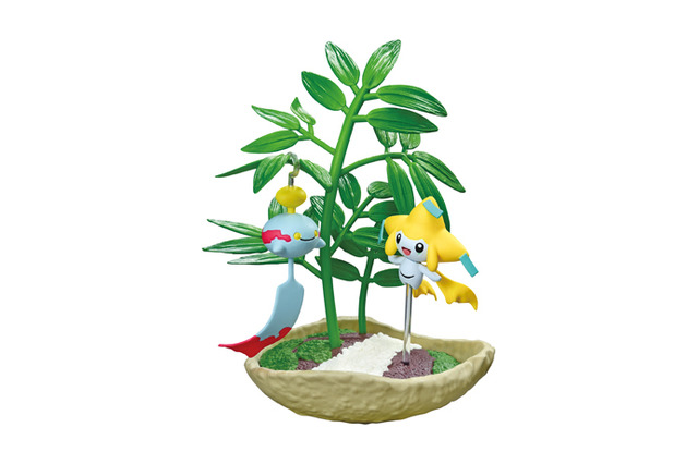 ジラーチ＆チリーンと笹の葉で七夕感満載！“移りゆく季節”をテーマにした『ポケモン』盆栽風フィギュア全6種が手のひらサイズで可愛い 画像