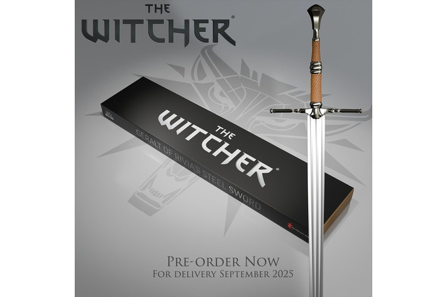 『ウィッチャー3』公式1/1「銀の剣」「鋼の剣」登場。お値段5万3千円―資料から再現されたレプリカ、ただし日本向け販売可能かは公式調査中 画像