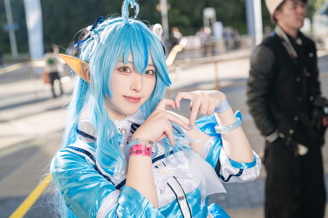 【コスプレ】春の陽気に誘われて、“雪の令嬢” ラミィ登場！色白で清楚な振る舞いが美しい【写真8枚】 画像