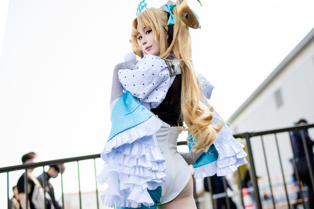 【コスプレ】「FGO」スペースエレシュキガルが曲線美マシマシ!美女レイヤーのポージングがエレガント【写真7枚】 画像