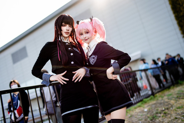 【コスプレ】『学園アイドルマスター』極月学園のトップアイドル2人が揃い踏み!異次元的な美スタイル 画像