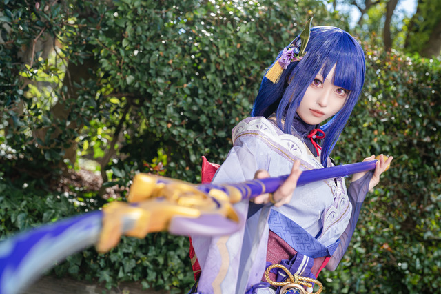 【コスプレ】凜とした美しさが際立つ!揺るがぬ意志を感じさせる雷電将軍の美女レイヤー【写真8枚】 画像
