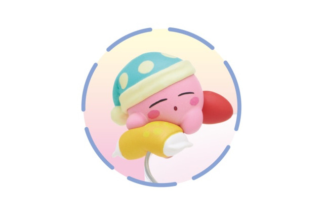 カービィがコップのフチですやすや眠る…『星のカービィ』カプセルトイが再販ーマキシムトマトを持ったワドルディ含む全6種がどれも可愛い 画像
