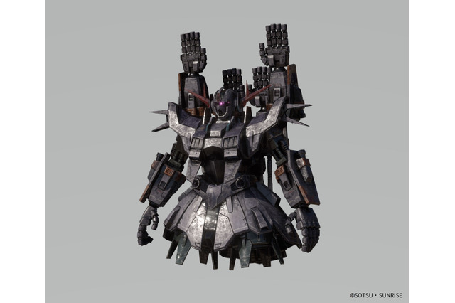 「ガンダム」大阪・関西万博の新機体「ジオング タイプMA」がお披露目!重厚感アップ、背後には4本の腕を背負う 画像