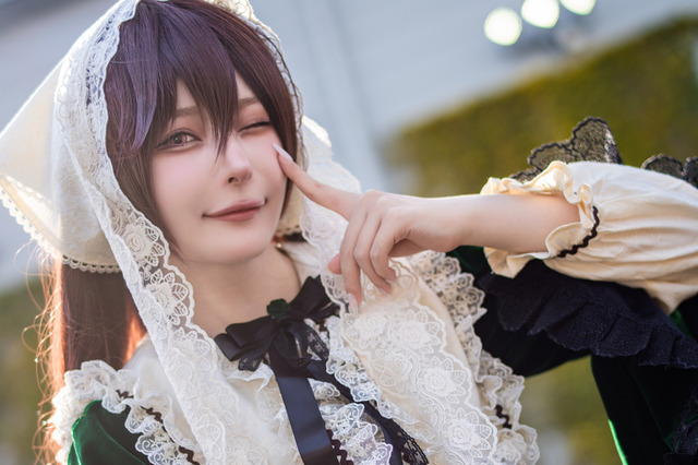 【コスプレ】白頭巾が似合う等身大ドールが出現?「ローゼンメイデン」翠星石がまるで絵画のような美しさ【写真10枚】 画像