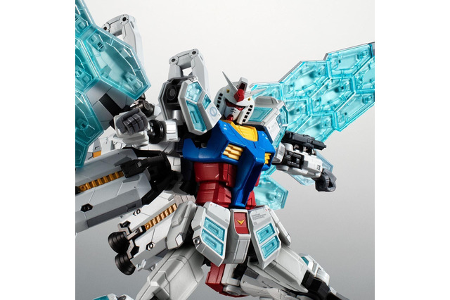 万博ガンダム用の「ROBOT魂 グラスフェザー装備」が再販!ソーラーパネルにはクリアパーツ採用、新規装備の「ビーム溶接ガン」も付属 画像