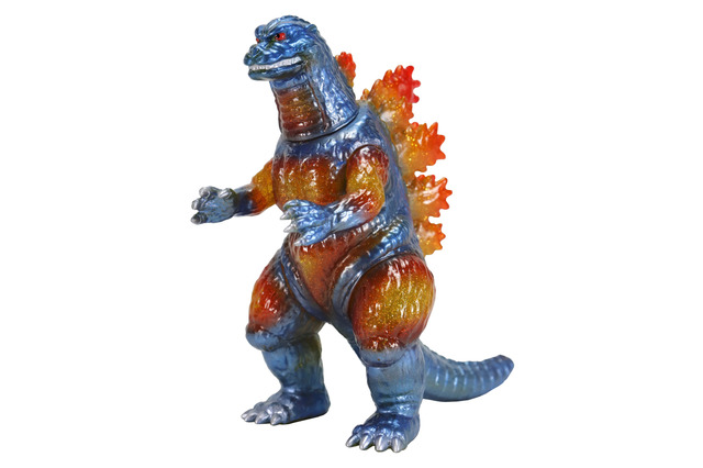 ラメを贅沢に使用して灼熱を表現！「バーニングゴジラ」数量限定ソフビフィギュアが、TOHOシネマズ新宿オープン10周年記念として4月17日発売 画像