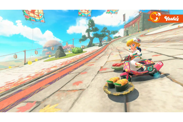 『マリオカート ワールド』では「料理」が登場!テイクアウトして“様々なコスチューム”に変身【マリオカート ワールド Direct】 画像