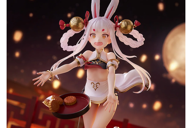 太ももにも注目!『アズレン』今にも転びそうな「島風」が立体化―笑顔パーツや足元の“饅頭”も可愛い 画像