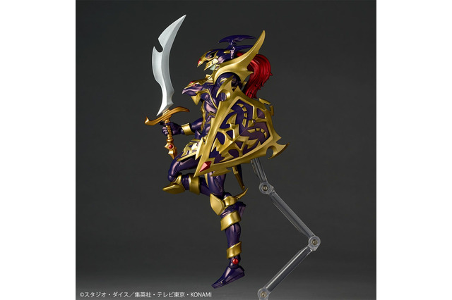 「遊戯王」カードイラストのポーズも決まる！最強の戦士「カオス・ソルジャー」が可動フィギュア化ーメタリック塗装で幻想的な姿を表現 画像