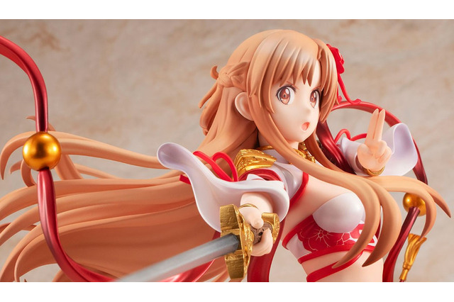 おへそも見える大胆な中華風バトルドレス!「SAO」より「アスナ」1/7スケールフィギュアの予約締切が迫る 画像
