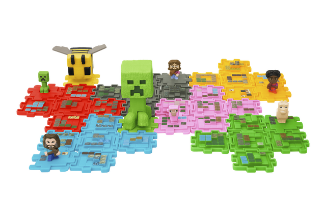 大人気『マイクラ』がマクドナルドのハッピーセットにやってくる!期間限定、ブロックを組み合わせて遊ぶおもちゃ全8種がユニーク 画像
