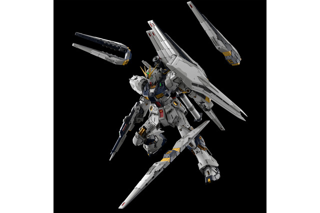 究極のガンプラ「PG UNLEASHED 1/60 νガンダム」いよいよ予約受付開始！大型スケールで挑んだフィン・ファンネルも必見 画像