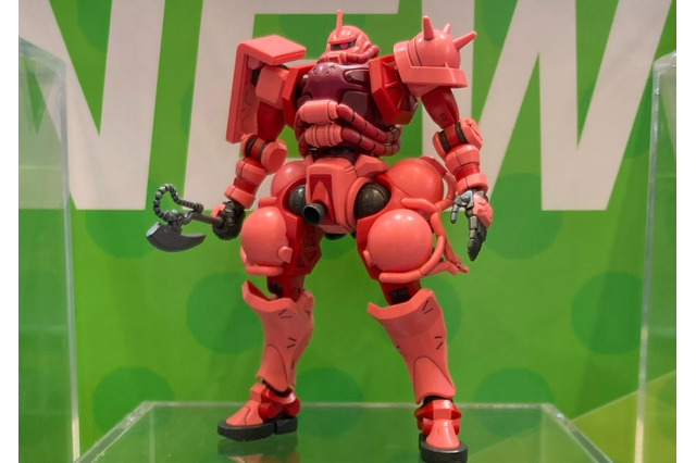 ジークアクスから「シャア専用ザク(GQ)」がHGガンプラ化！お馴染みの「赤い彗星カラー」がカッコイイ 画像