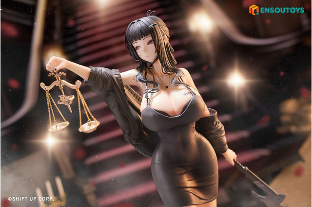 ムッチムチなボディラインから目が離せない…『勝利の女神：NIKKE』から“嫁D”こと「D：キラーワイフ」が立体化！ 画像