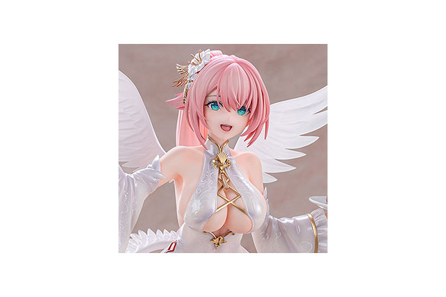 純白チャイナドレスの透け感…!『アズレン』より軽空母シーシュースが着せ替え「春告鳥の羽根は白く」モチーフで立体化 画像
