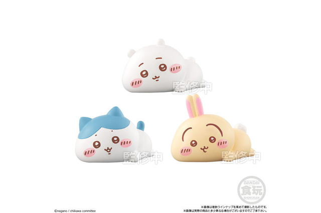 「ちいかわ」ぽってりとしたおしりが可愛い!もっちりな触り心地のソフビ「もっちりころりん♪ 」が本日5月20日13時より予約受付開始 画像