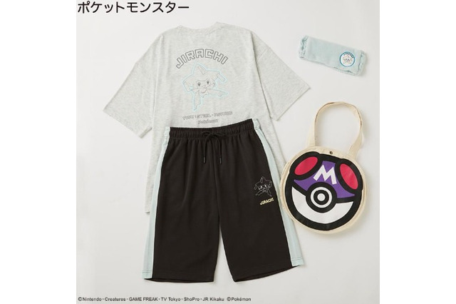 「ポケモン」アパレルが本日5月26日12時よりアベイルにて予約開始!ミミッキュなど全4種、ジラーチのトートバックはマスターボールデザインに 画像