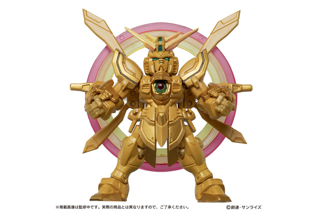 ゴッドガンダムとマスターガンダムが「ハイパーモード仕様」でモビルスーツ アンサンブルに出撃!光輪や風雲再起など付属パーツも充実 画像