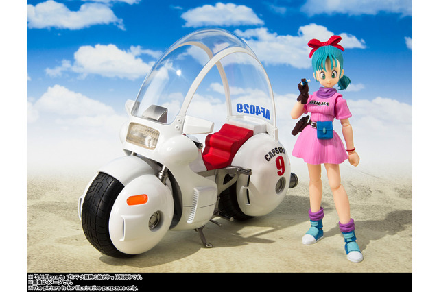 「ドラゴンボール」ブルマが懐かしの“ピンク服姿”でフィギュア化!連動性ある「ブルマのバイク」と共に再販 画像