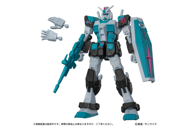 1,500円ガシャポン「機動戦士ガンダム」×「初音ミク」が本日5月29日11時よりオンラインで販売！ド派手なカラーのガンダムとシャア専用ザク全4種 画像
