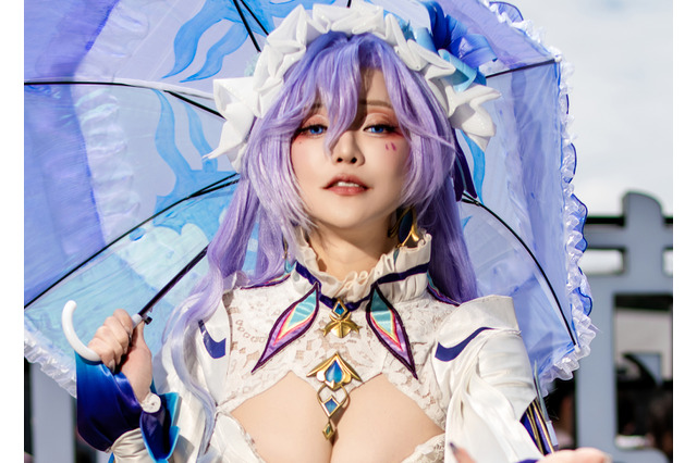 【コスプレ】台湾の人気美女コスプレイヤー「DenKa」が降臨!『鳴潮』カンタレラが妖艶で流し目の虜になりそう【写真9枚】 画像