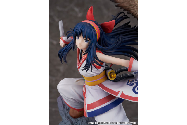 サムスピ屈指の美少女戦士「ナコルル」がフィギュア化!宝刀・チチウシ構える姿を再現、ダイナミックに翼広げる「ママハハ」も付属 画像