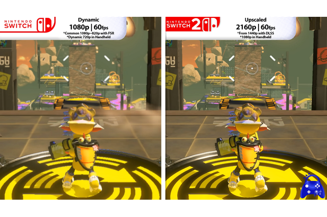 『スプラトゥーン3』アップデート後は「スイッチ2」で4K/60fps対応。比較動画でわかった歴然とした差 画像