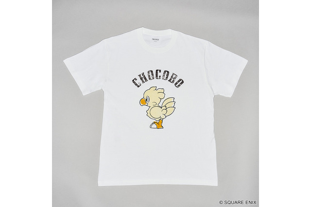 『FF』チョコボやサボテンダーが可愛いTシャツに!かすれた風合いのプリントもオシャレ 画像