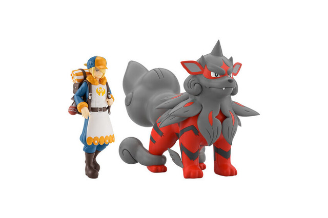 「ポケモンスケールワールド」 ヒスイ地方から「ウォロ&ウインディ(ヒスイのすがた)」が登場!「シロナ&ガブリアス」含む2商品も再受注 画像
