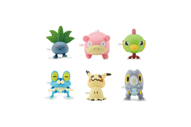 『ポケモン』ミミッキュ、ケロマツなど全6種のゼンマイフィギュアが登場―歩いたり飛び跳ねたり、それぞれの個性を表現 画像
