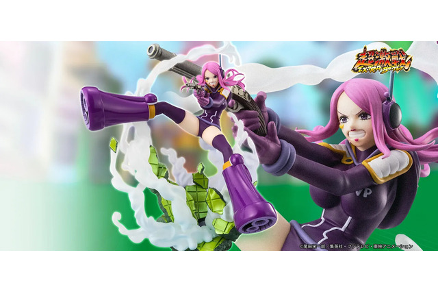 「ワンピース」エッグヘッド編より、未来服Ver.の「ジュエリー・ボニー」が立体化！“臨死体験”を放つ瞬間のダイナミックな躍動感を演出 画像