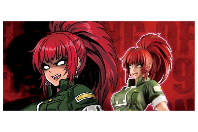 『KOF』より「覚醒レオナ」が立体化!山下しゅんや氏の描きおろし、狂気の表情や深紅の髪などただならぬ雰囲気に 画像
