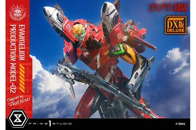 ハリウッドデザイナーの手がける「エヴァンゲリオン2号機」 がなんともメカニカル!約27万円のハイエンドスタチュー予約開始 画像