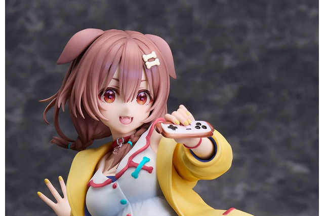元気いっぱいな笑顔が可愛い!ホロライブ・戌神ころねのフィギュアが予約受付中ーゲーム機をイメージした台座には「ころねすきー」も 画像