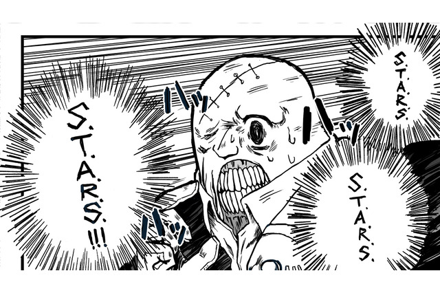 ネメシス、ドカ食いで至る…『バイオハザード』×「もちづきさん」公式同士のパロディイラストに反響「どっちが化け物か分からない」 画像