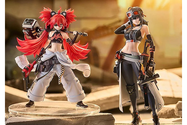 ヘソ出し制服やハンマー、ネイルガンなどの武器もカッコイイ!『ゼンゼロ』より「クレタ」「グレース」フィギュアが予約受付中 画像