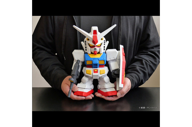 全高約23cmの圧倒的存在感！SDタイプの「RX-78-2ガンダム」ジャンボソフビフィギュアが再登場 画像