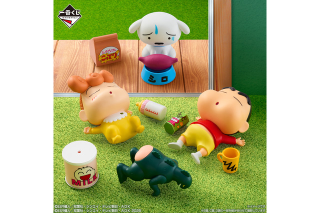 「クレヨンしんちゃん」新作一番くじのテーマは「お食事」！もぐもぐ顔なカスカベ防衛隊、ボーちゃんのしずく型カレー皿などユニークなラインナップ 画像