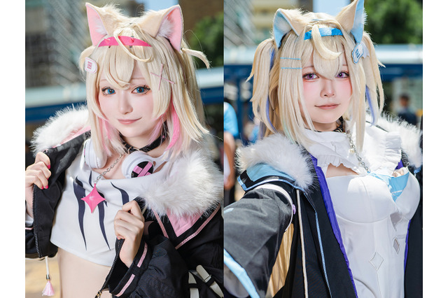 【コスプレ】「ホロライブ」ふわもこの併せがめっちゃキュート!リアル双子のような息のあった仲良しコスにほっこり癒される【写真14枚】 画像