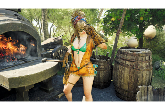 ジェマのビキニ姿がスタイル良すぎ！『モンハンワイルズ』アルマ、エリックら3人に「水着衣装」が実装決定 画像