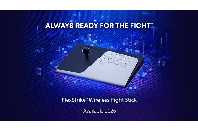 ソニーの初開発アケコン「FlexStrike ワイヤレスファイトスティック」が正式発表！EVO 2025で一般向け展示予定 画像