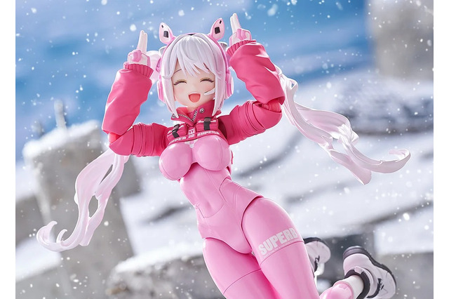 ラバースーツで強調されたボディライン！『勝利の女神：NIKKE』アリスのfigmaが再販ー「しゃがみ専用脚パーツ」が付属 画像