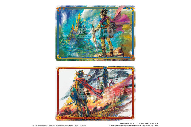 『ドラクエ』ロト三部作がカード付ウエハースに！主人公や大魔王ゾーマなど、描き下ろし含む全33種で展開 画像